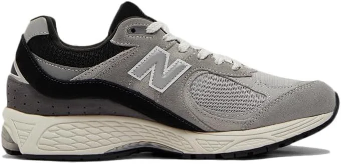 Мужские кроссовки New Balance 2002R, серый/черный — фото 2