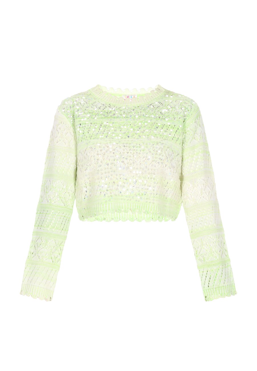 

Свитер IZIA Fashion Look, цвет Pastel green/Light green