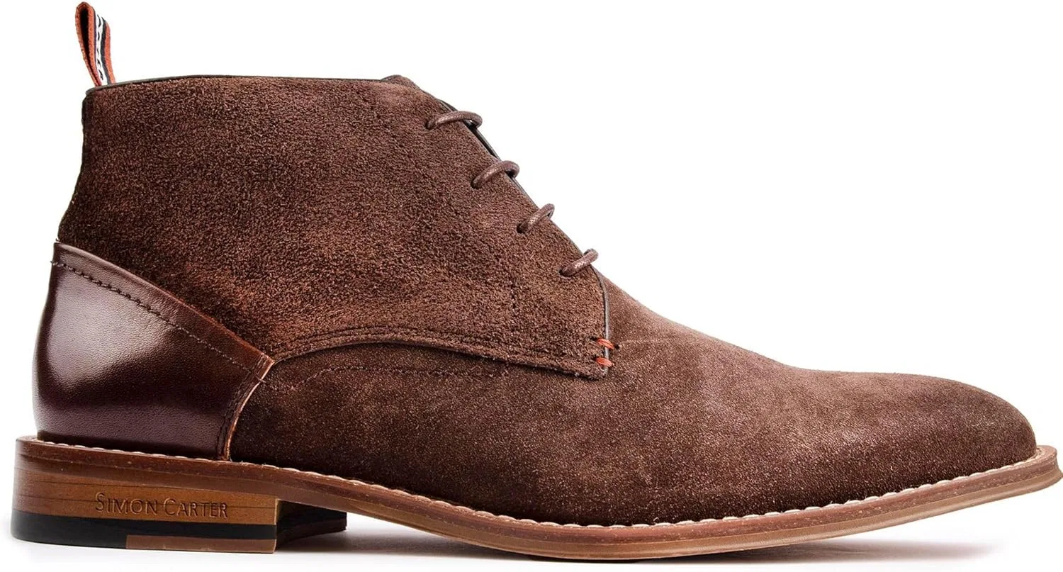Мужские ботинки Simon Carter Byrd 2 Chukka Chukka, коричневые