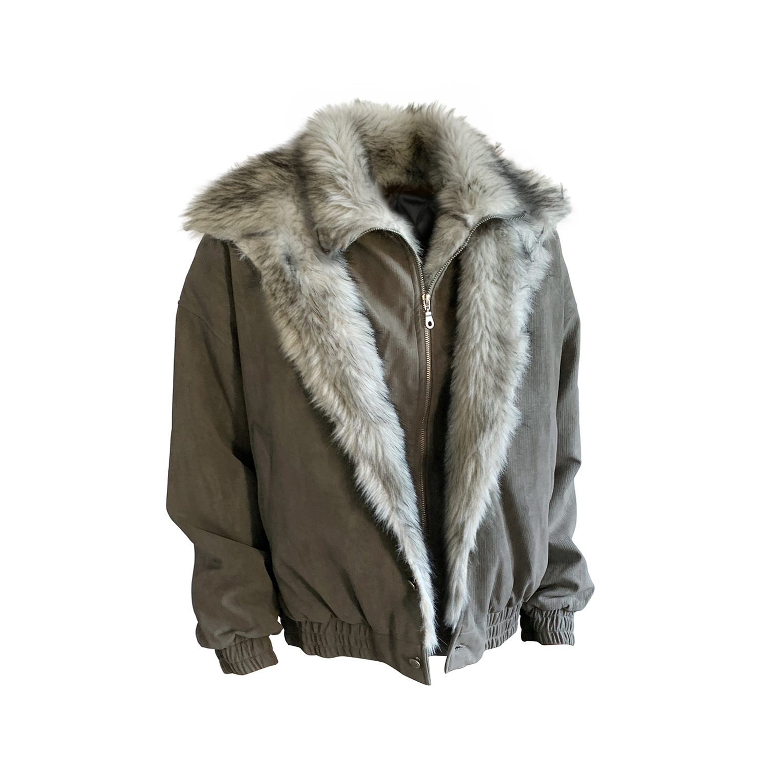 

Пуховик Women's NEVER RULE, серый wolf king