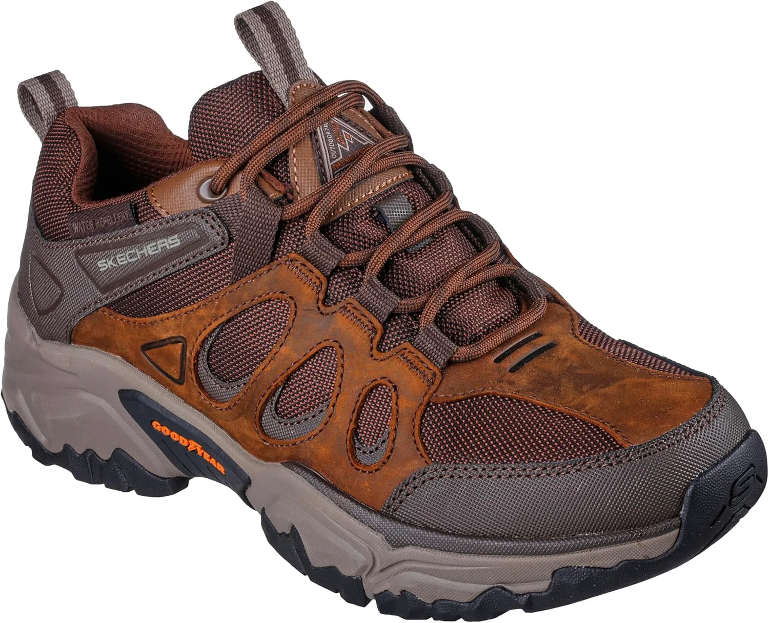 Мужские кроссовки Skechers USA Terraform - Selvin, темно-коричневый — фото 3