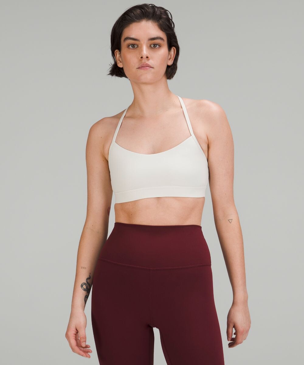 

Бюстгальтер Flow Y Nulu Lululemon, белый