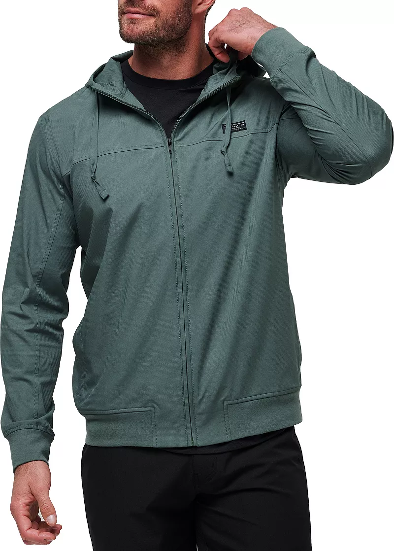 

Мужская толстовка для гольфа TravisMathew Wanderlust, цвет Balsam Green