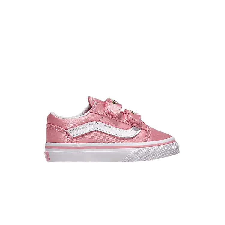 

Кроссовки Vans Old Skool V Toddler 'Pink Satin', розовый