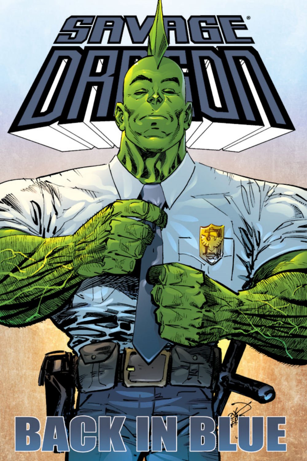 

Savage Dragon: Back In Blue (Savage Dragon (Unnumbered)) (Image Comics)