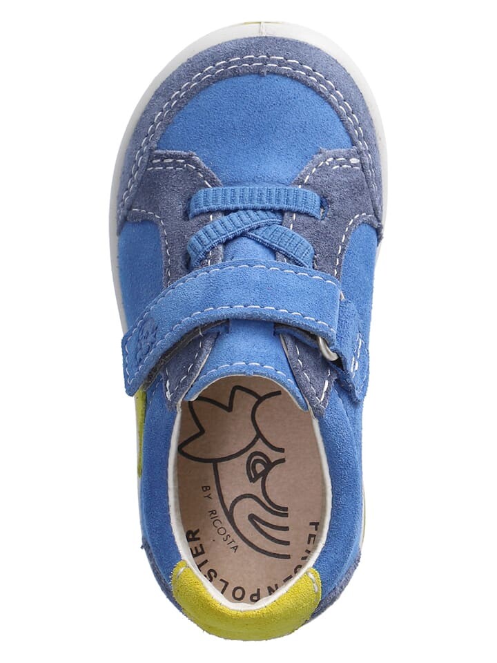 Кроссовки на шнуровке PEPINO Leder-Sneakers Jaccy, синий — фото 3
