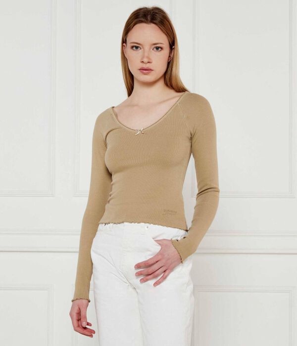 

Блуза Slim fit Tommy Jeans, желтый