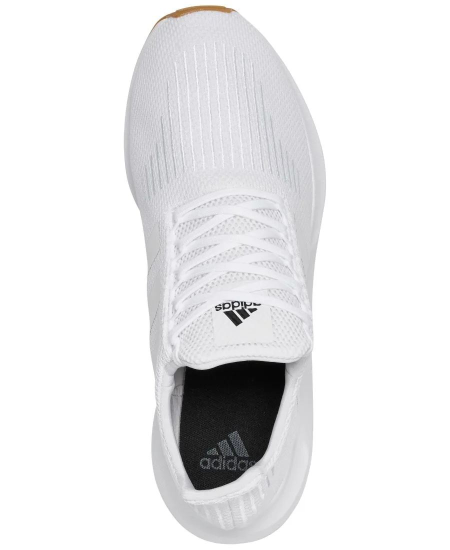 Мужские повседневные кроссовки Swift Run 1.0 от Finish Line Adidas, белый, gum — фото 4