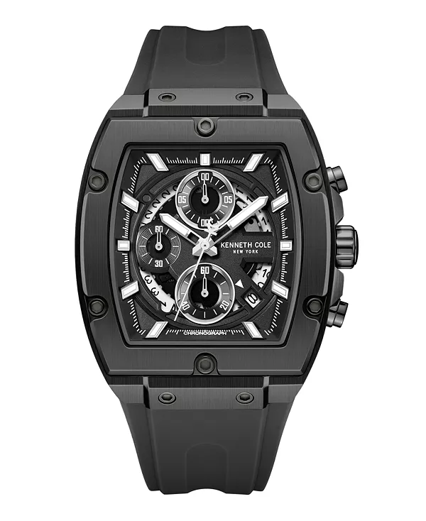 

Мужские часы-хронограф, 41 мм Kenneth Cole New York, black