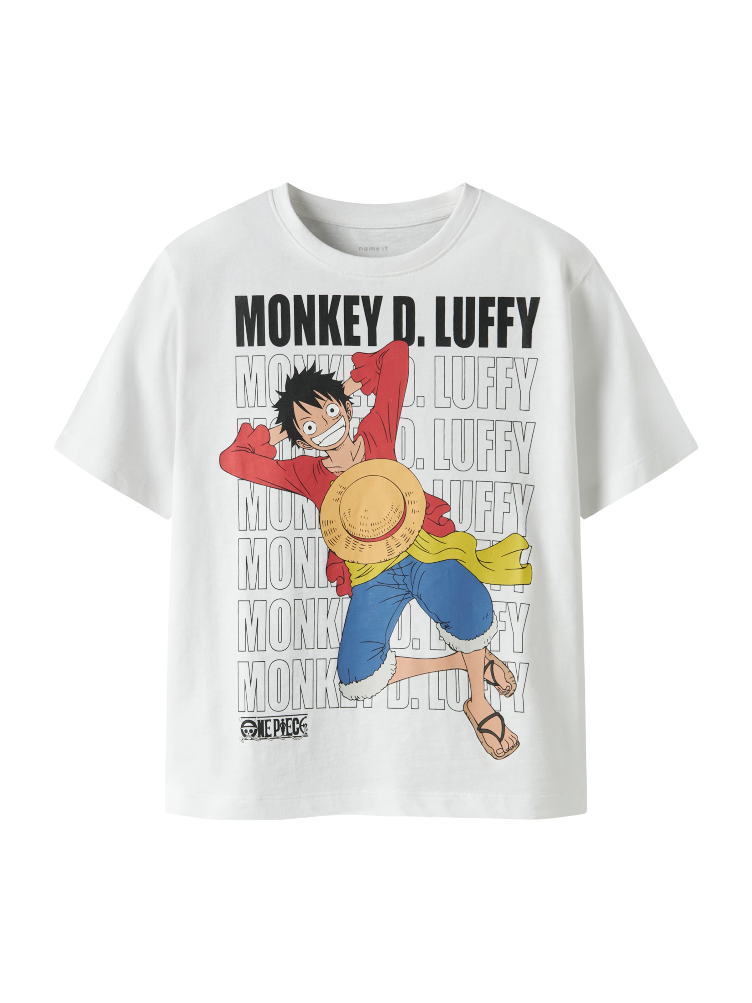 

NAME IT Футболка 'NKMDAV ONEP' в белом цвете