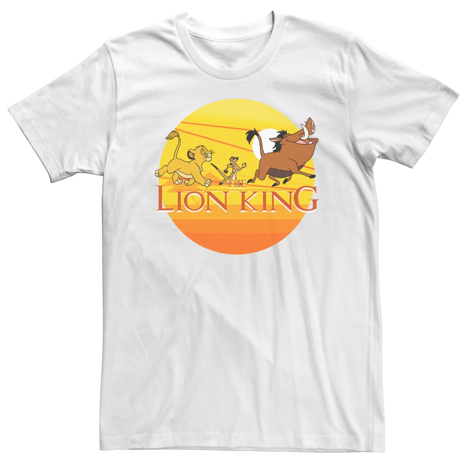 

Мужская футболка Disney's The Lion King Sunset Trio Licensed Character
