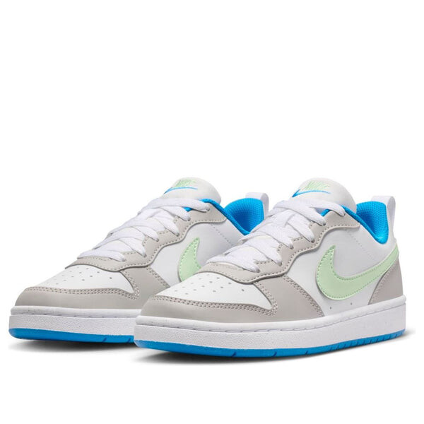 Кроссовки court borough low recraft 'light iron blue green' Nike, мультиколор — фото 3