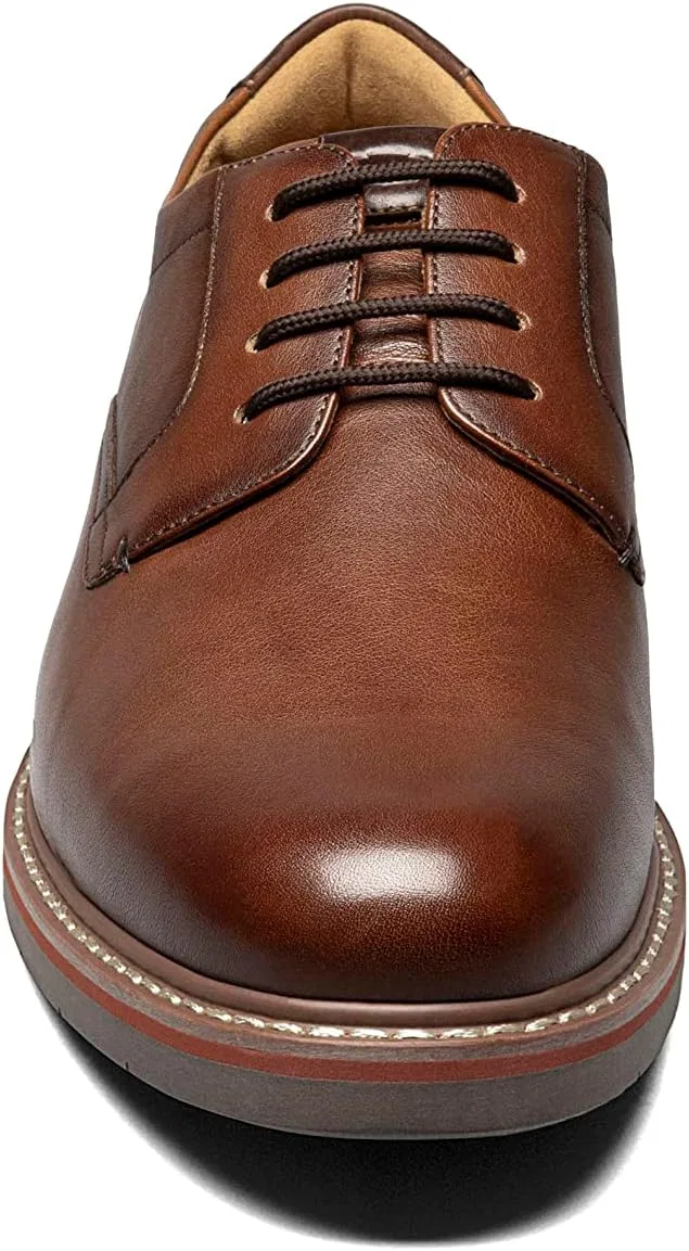 Мужские оксфорды Florsheim Neufeld с гладким носком, Cognac Drum — фото 2