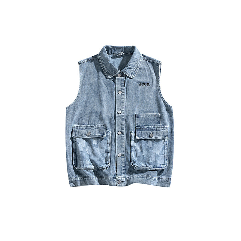 

Жилет унисекс Jeep, цвет Denim Blue