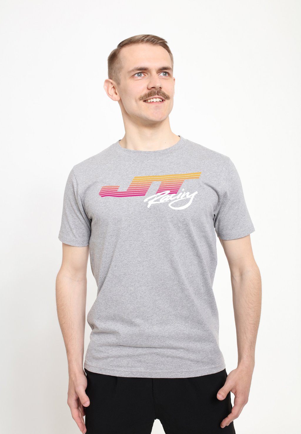 

Футболка с принтом Henry Tiger, цвет Heather Grey