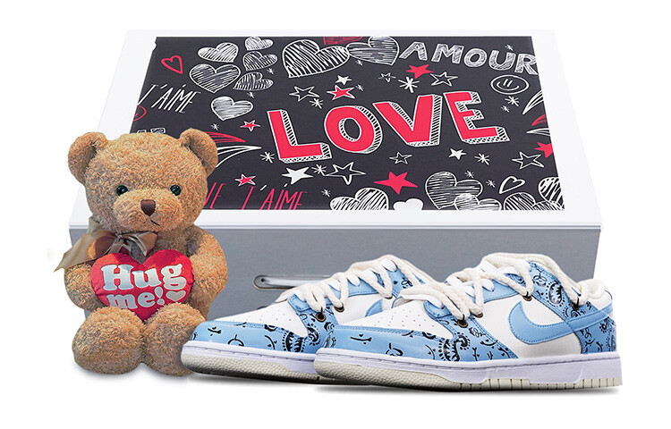 

Кроссовки Nike Dunk Skateboard Shoes Men Low-Top Haze Blue
