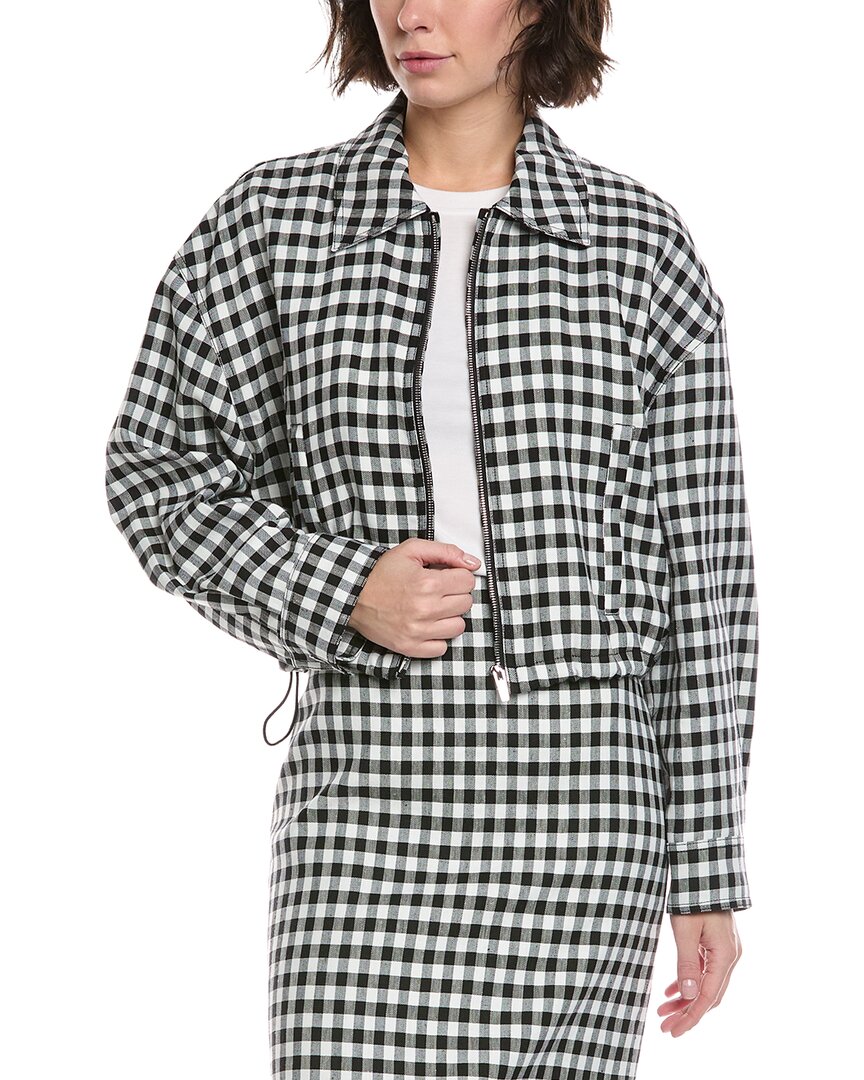 

Куртка ALC Kayden из льняной смеси A.L.C., черный