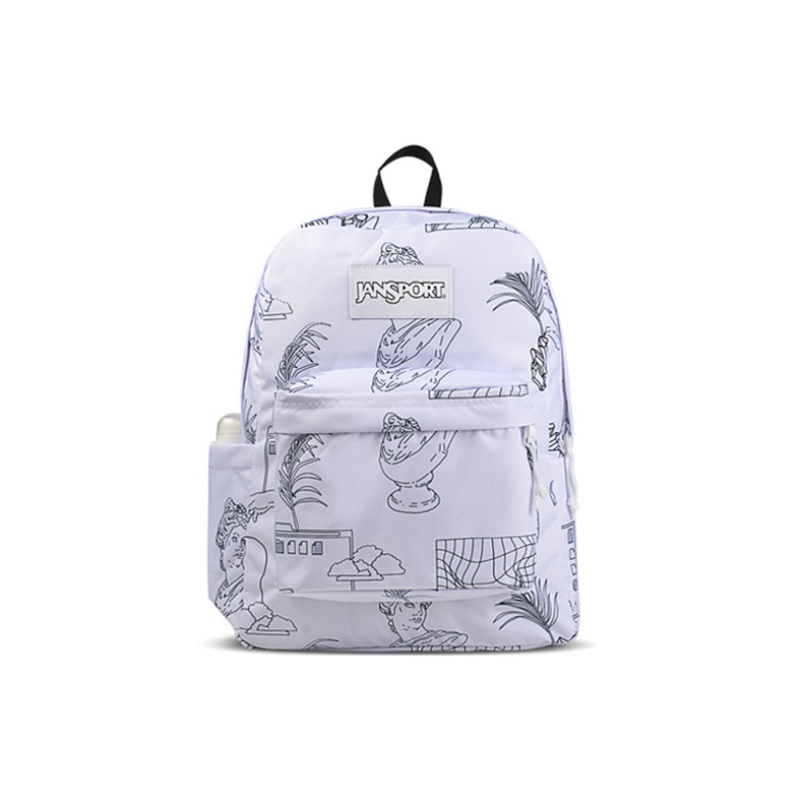 

JanSport Полиэстеровый рюкзак унисекс простой ручной рисунок, Simple Hand-Drawn