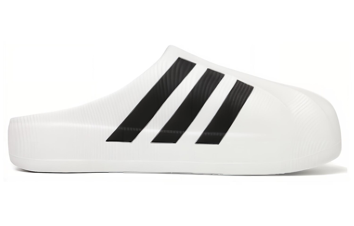 Adidas тапочки унисекс adidas originals, Black/White — фото 2