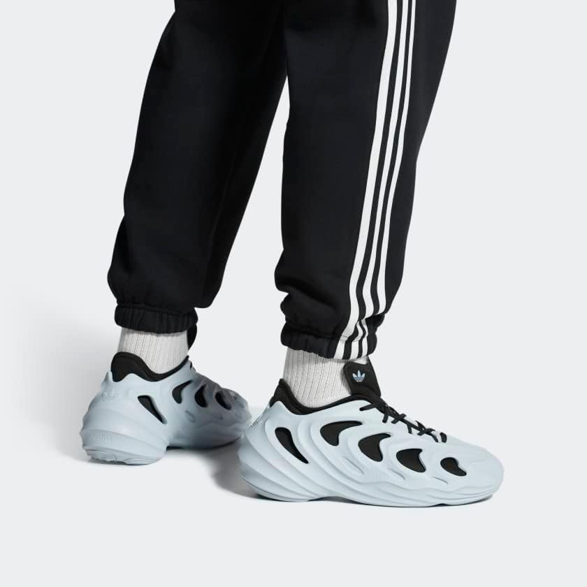 Мужские кроссовки adidas Adifom Q на шнуровке для повседневной носки - бежевые Adidas Originals — фото 2