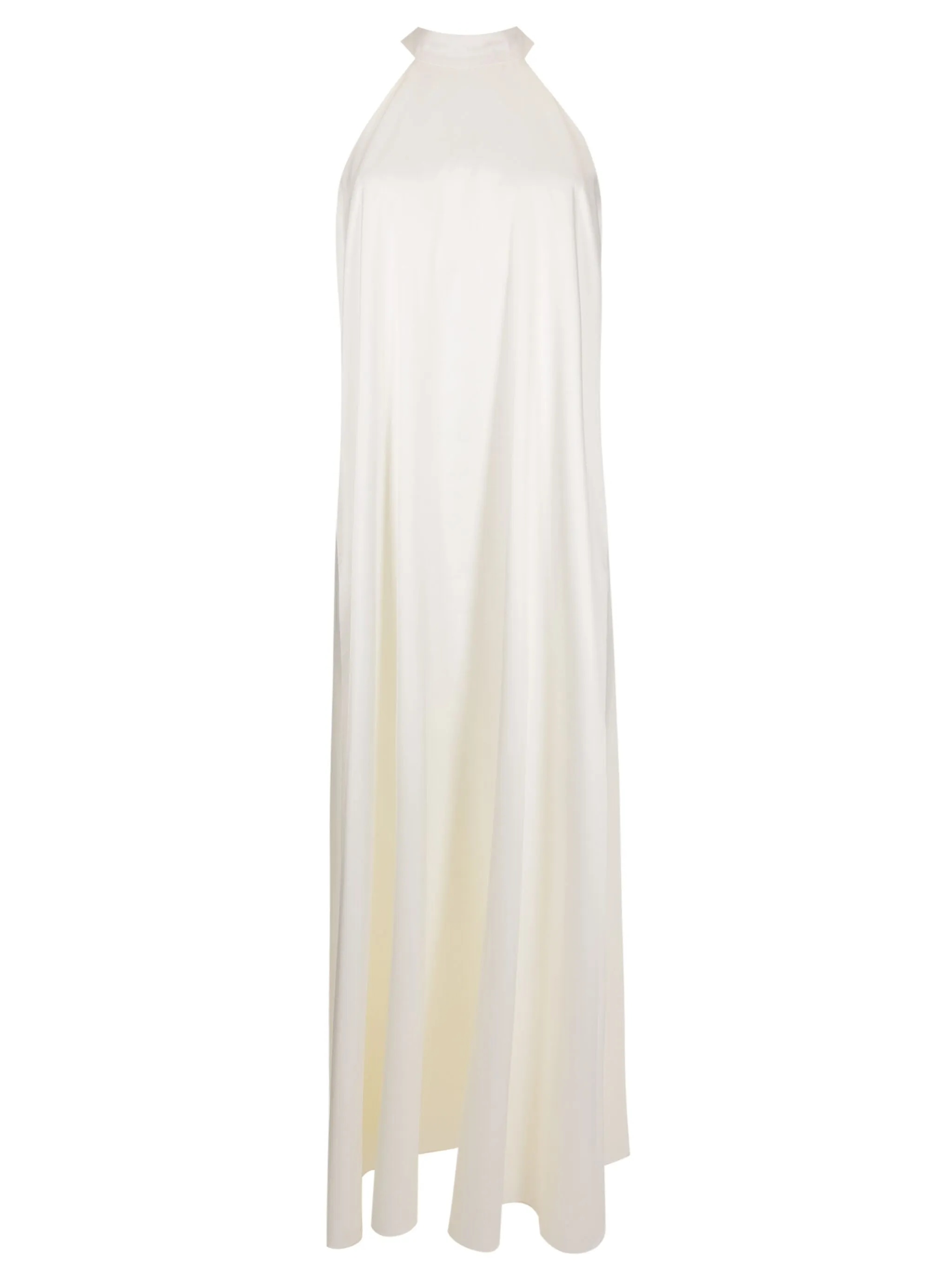 

Платье макси Bly с вырезом халтер Lethicia Bronstein, белый