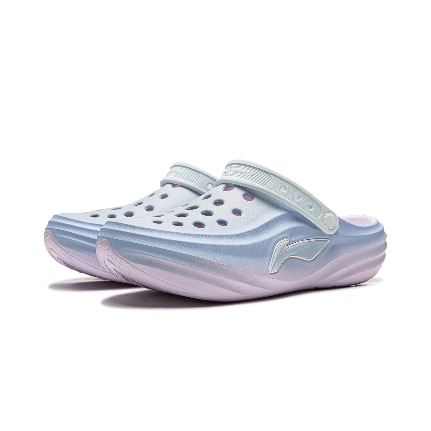 Li-Ning Clogs Unisex Blue Purple — фото 4