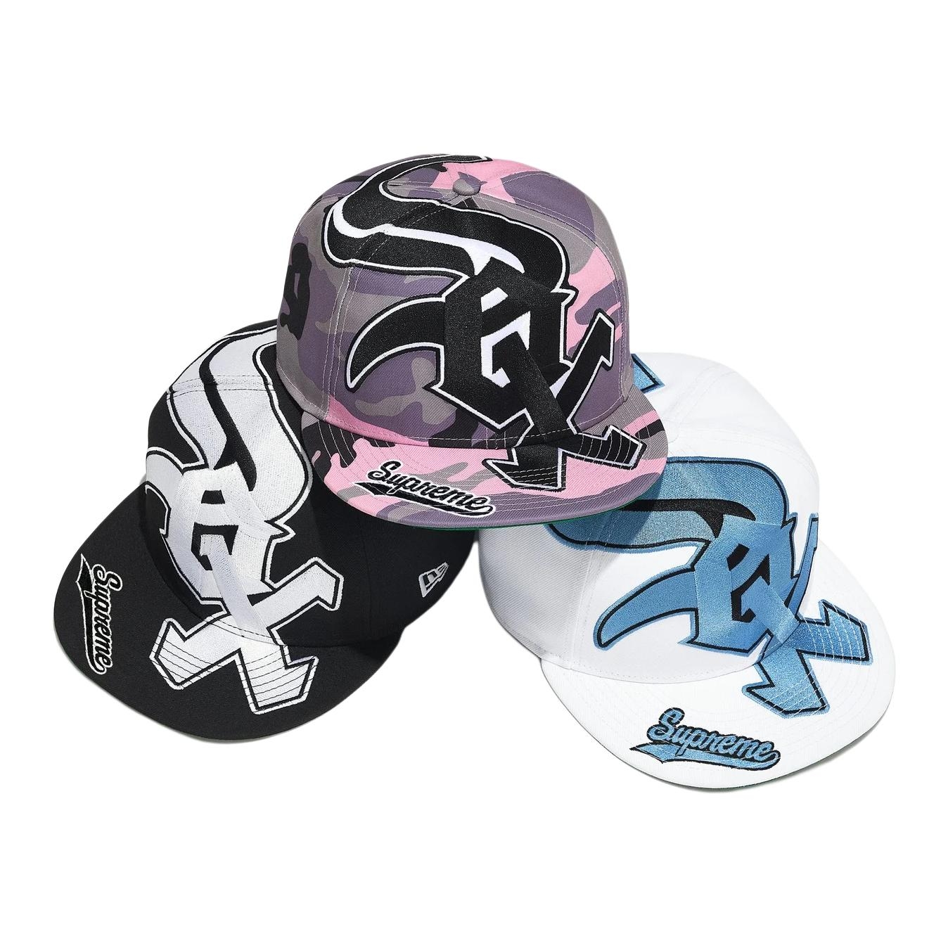 

Supreme Бейсболка New Era унисекс мультиколор