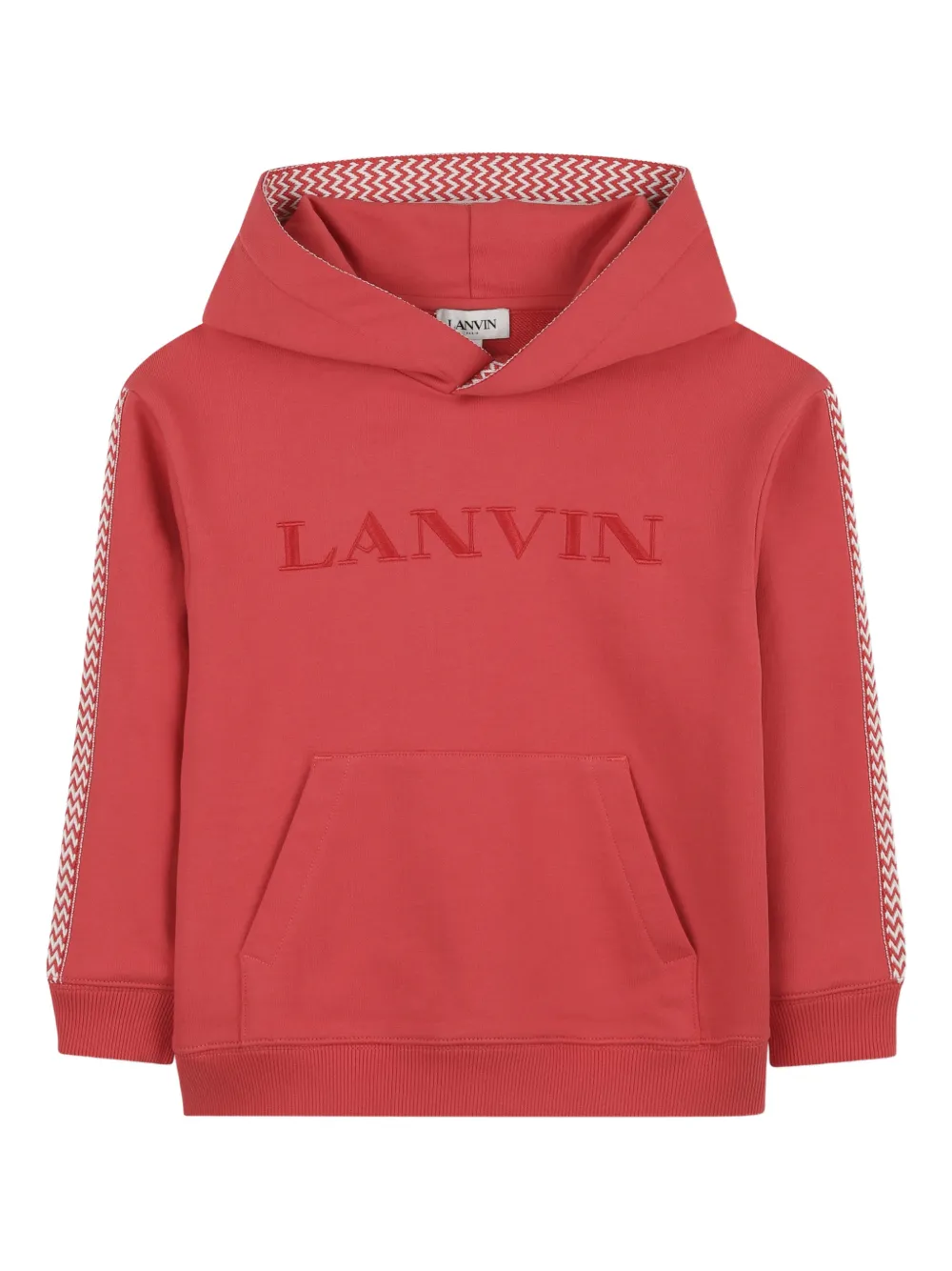 

Худи с логотипом Lanvin Enfant, красный