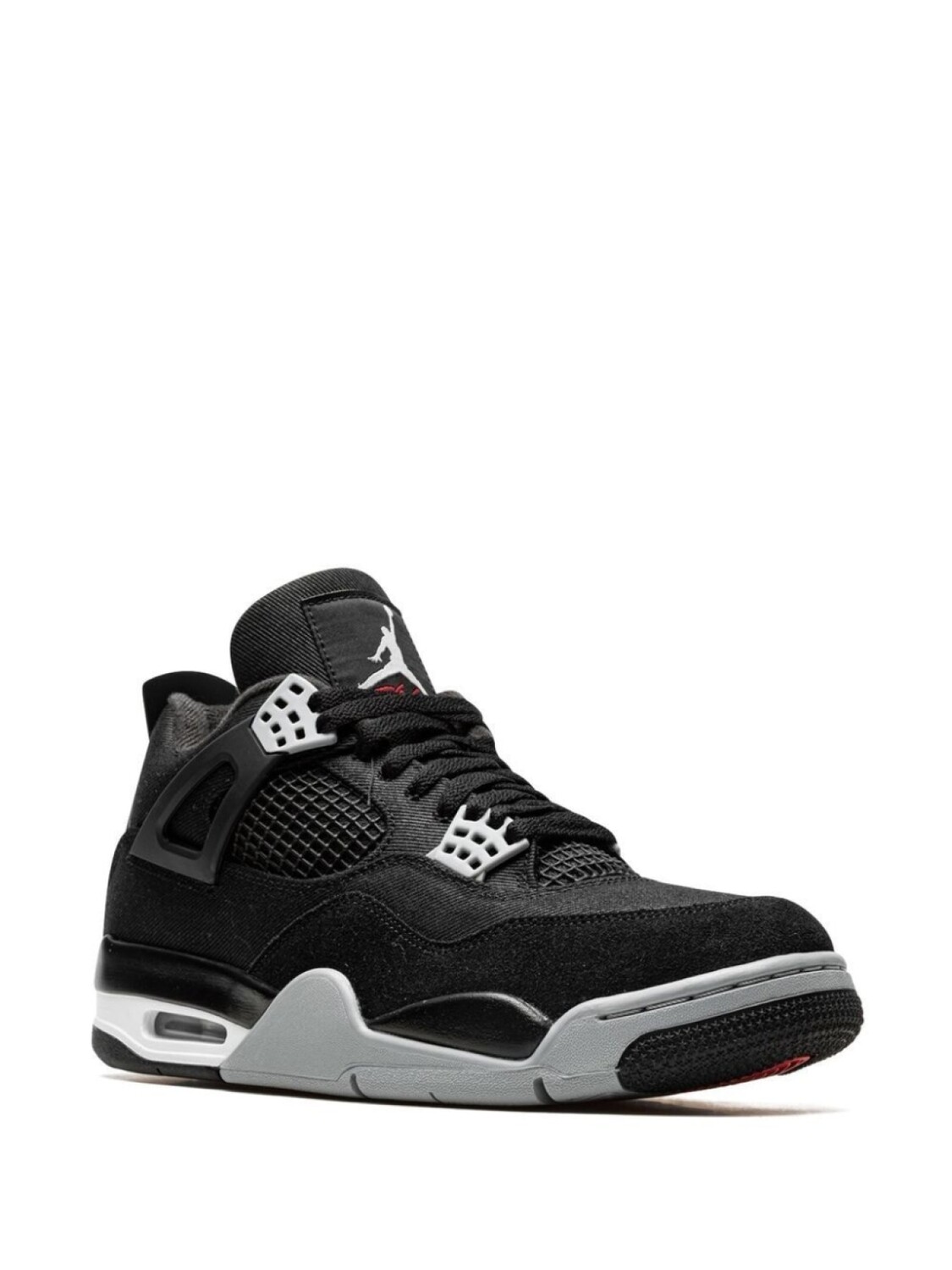 Кроссовки Air 4 'Black Cat' Jordan, черный — фото 2