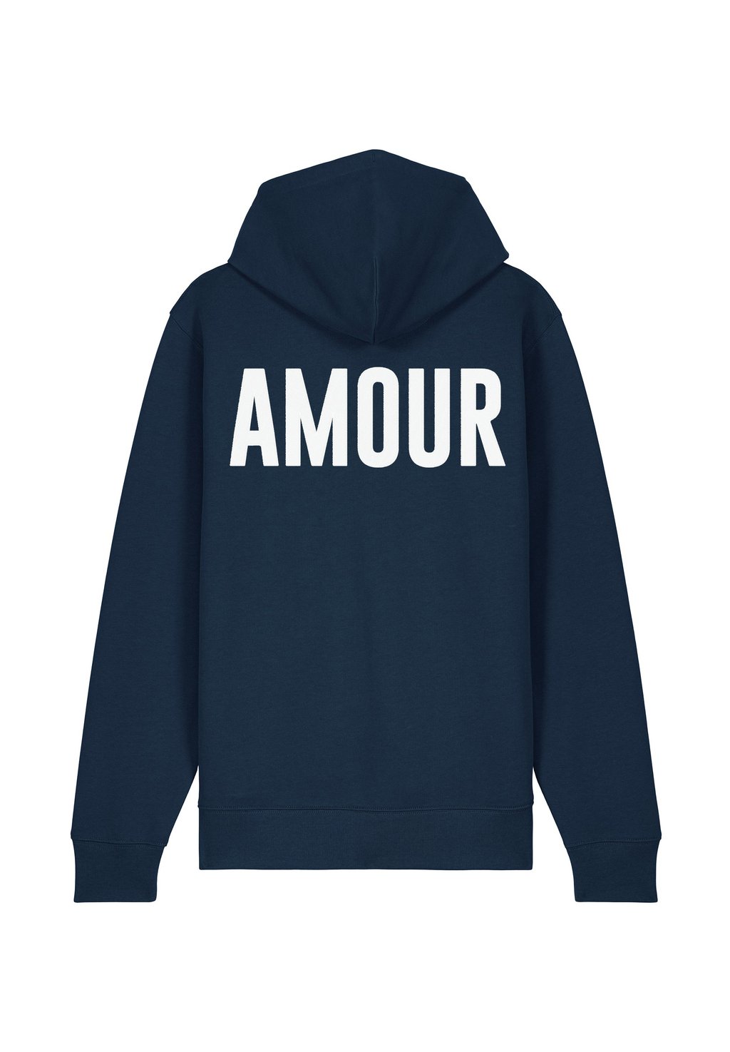 

Толстовка на молнии AMOURTEXT BACK EMBROIDERY Mira Paris, темно-синий