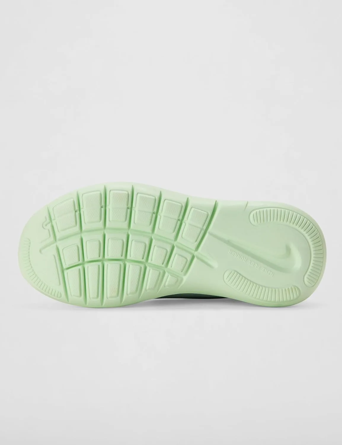 Кроссовки для бега Nike Flex Runner 4 для детей и подростков, белый/синий/серый — фото 2