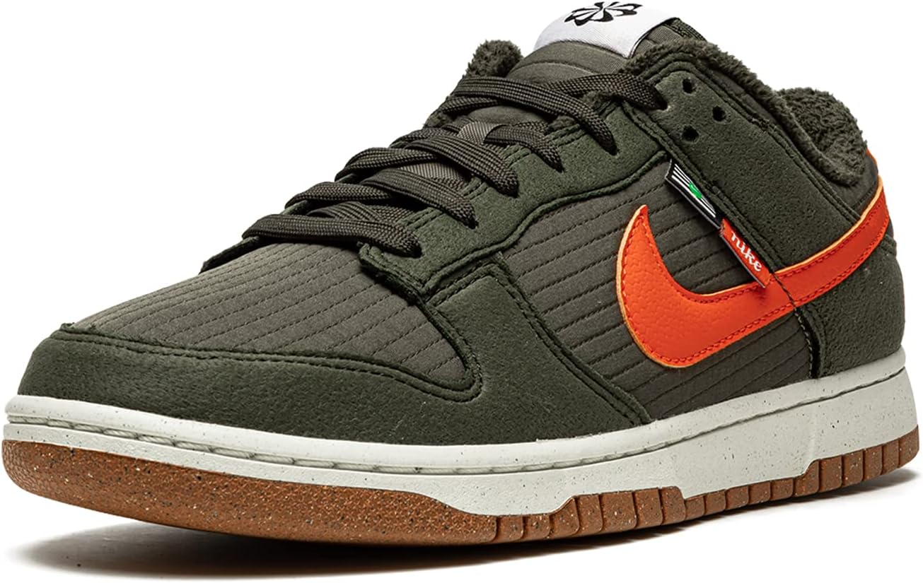 Мужские беговые кроссовки Nike Go Flyease CW5883, оранжевый/оливковый — фото 4