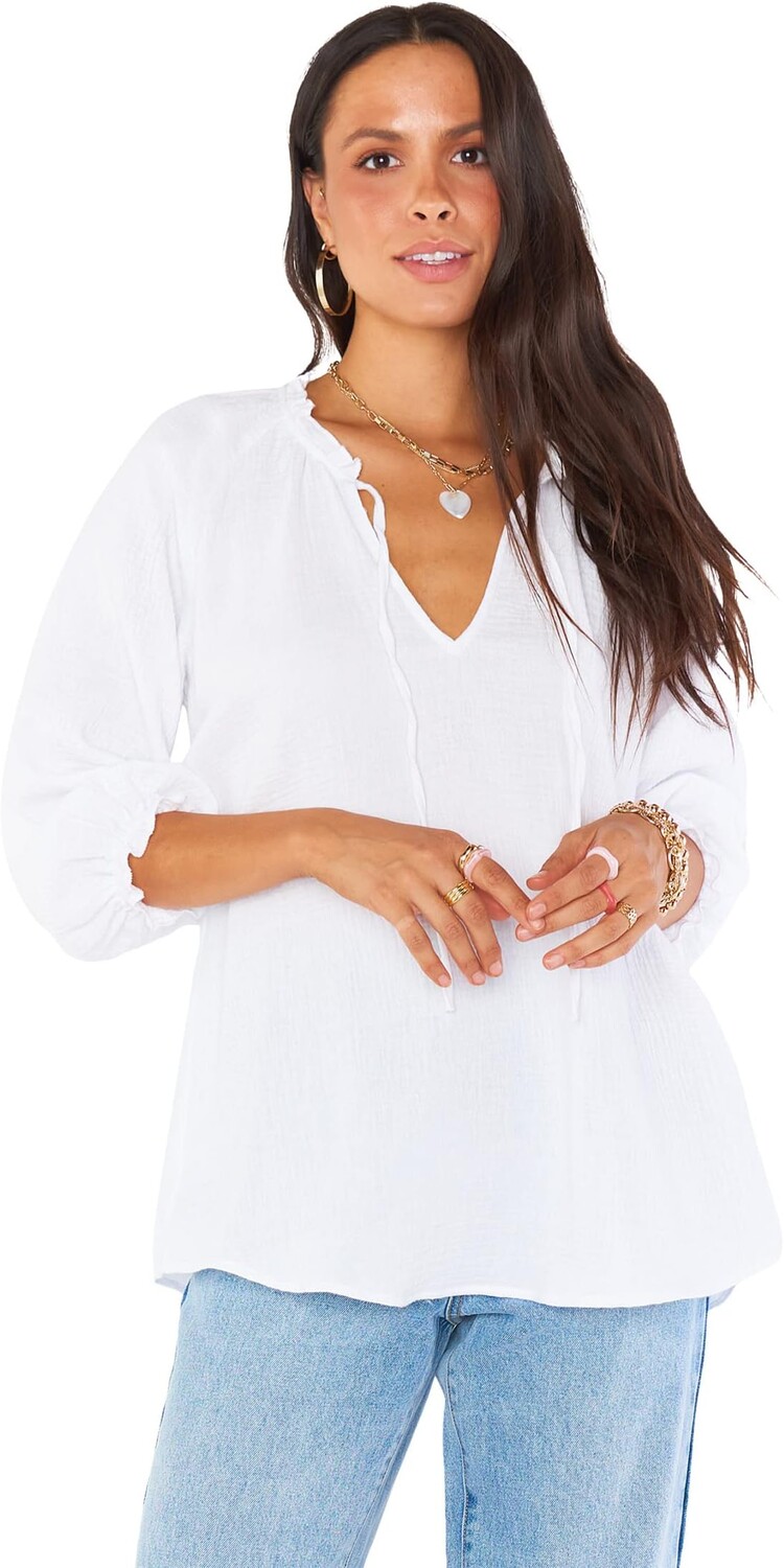 

Туника Show Me Your Mumu Char Tunic, белый