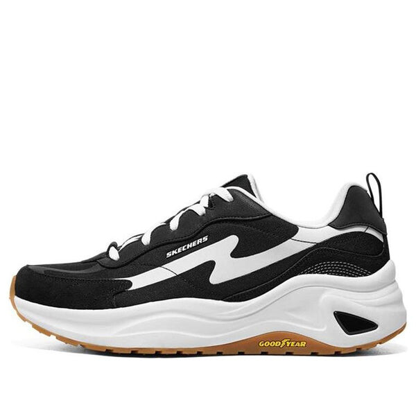 

Кроссовки d'lites wave 'black white' Skechers, черный