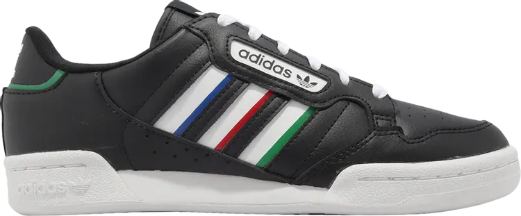 

Кроссовки Continental 80 Stripes J 'Black White Vivid Red', черный
