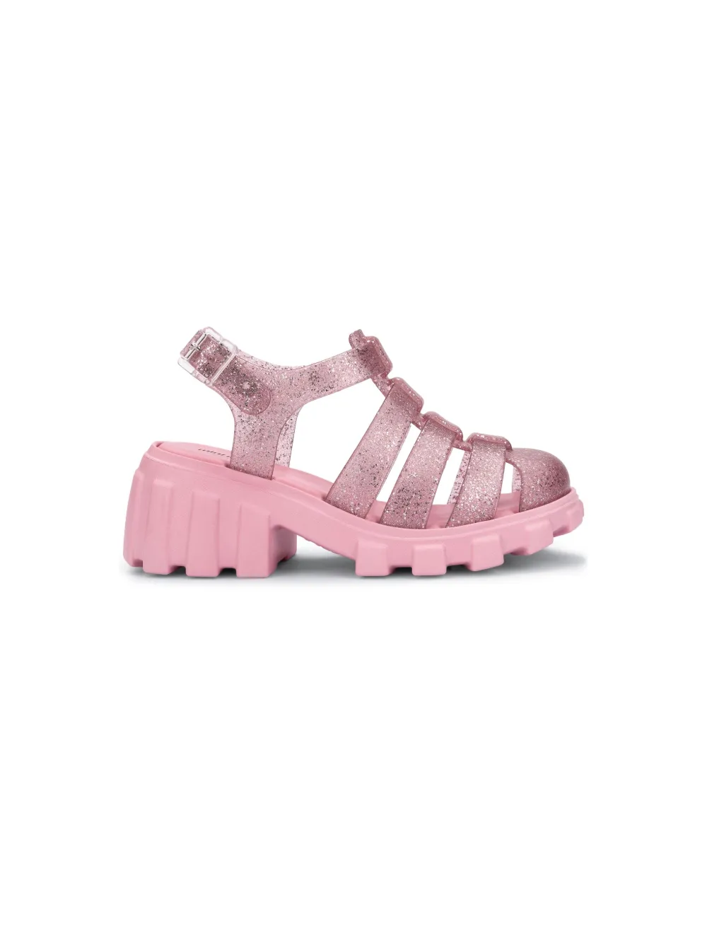 

Сандалии с пряжками Mini Melissa, розовый