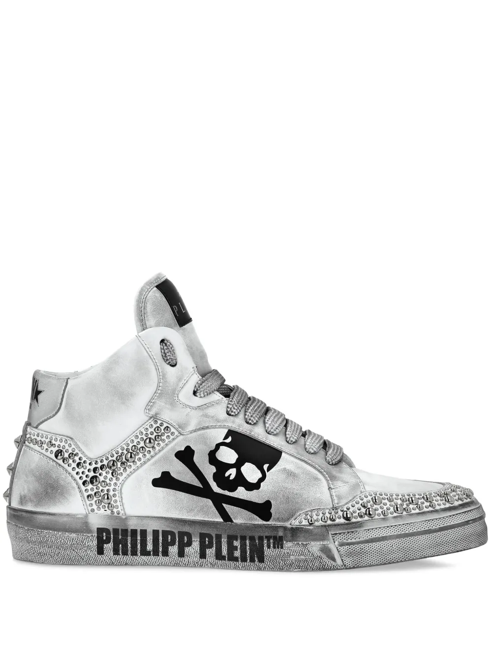 

Кроссовки Studs Retrokickz TM Philipp Plein, белый
