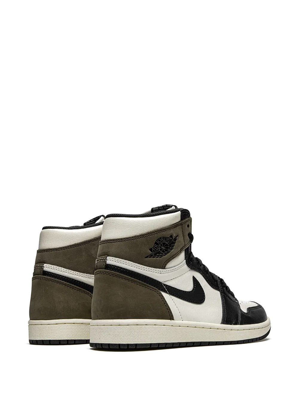 Кроссовки Air  1 Retro Dark Mocha Jordan, белый — фото 3