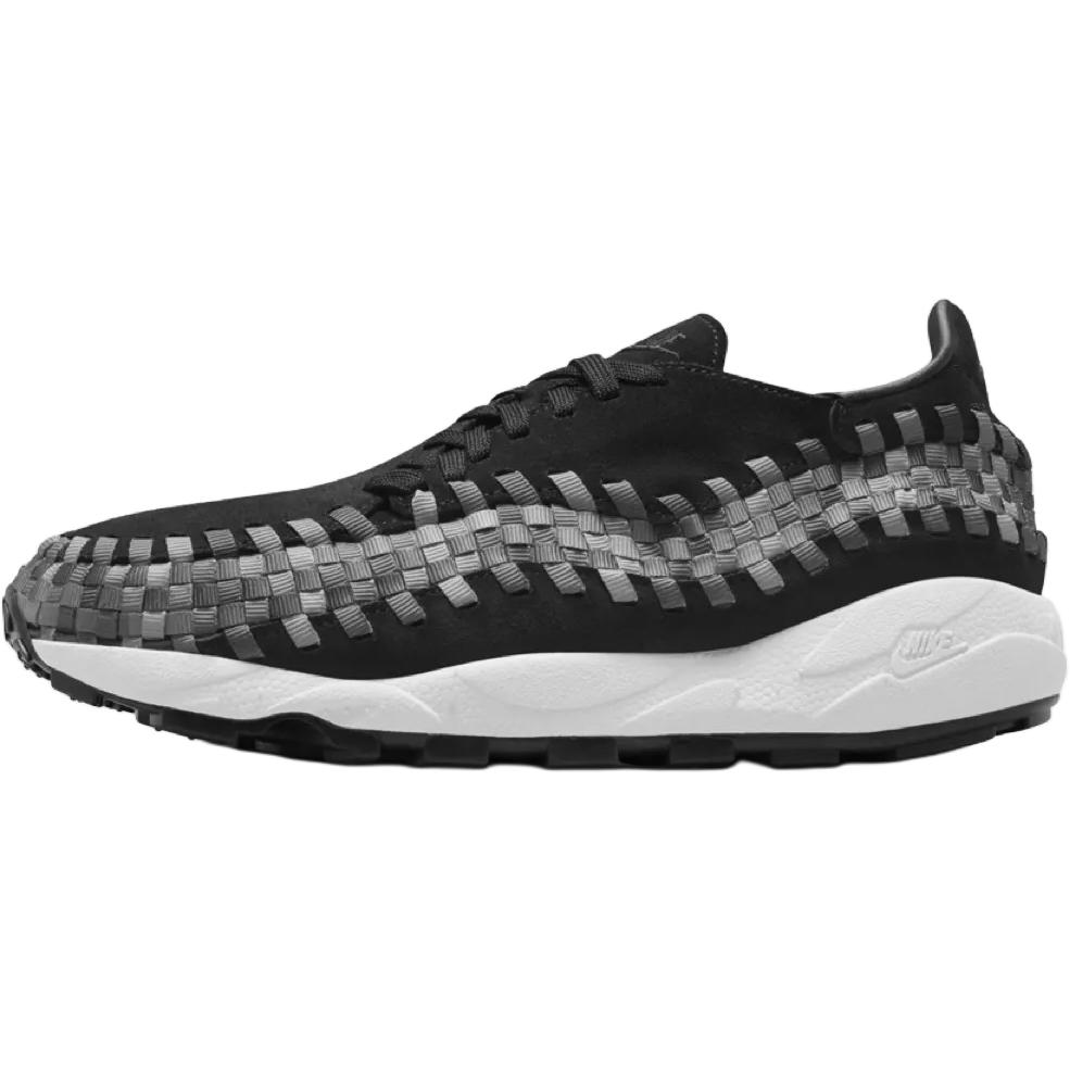Nike Детские низкие кроссовки KITH x Footscape с противоскользящей и износостойкой подошвой, белые и коричневые, для подростков — фото 3