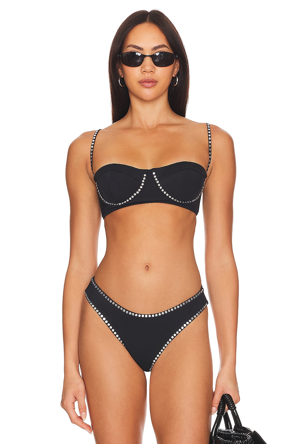 

Верх бикини cabana heat set Milly, черный