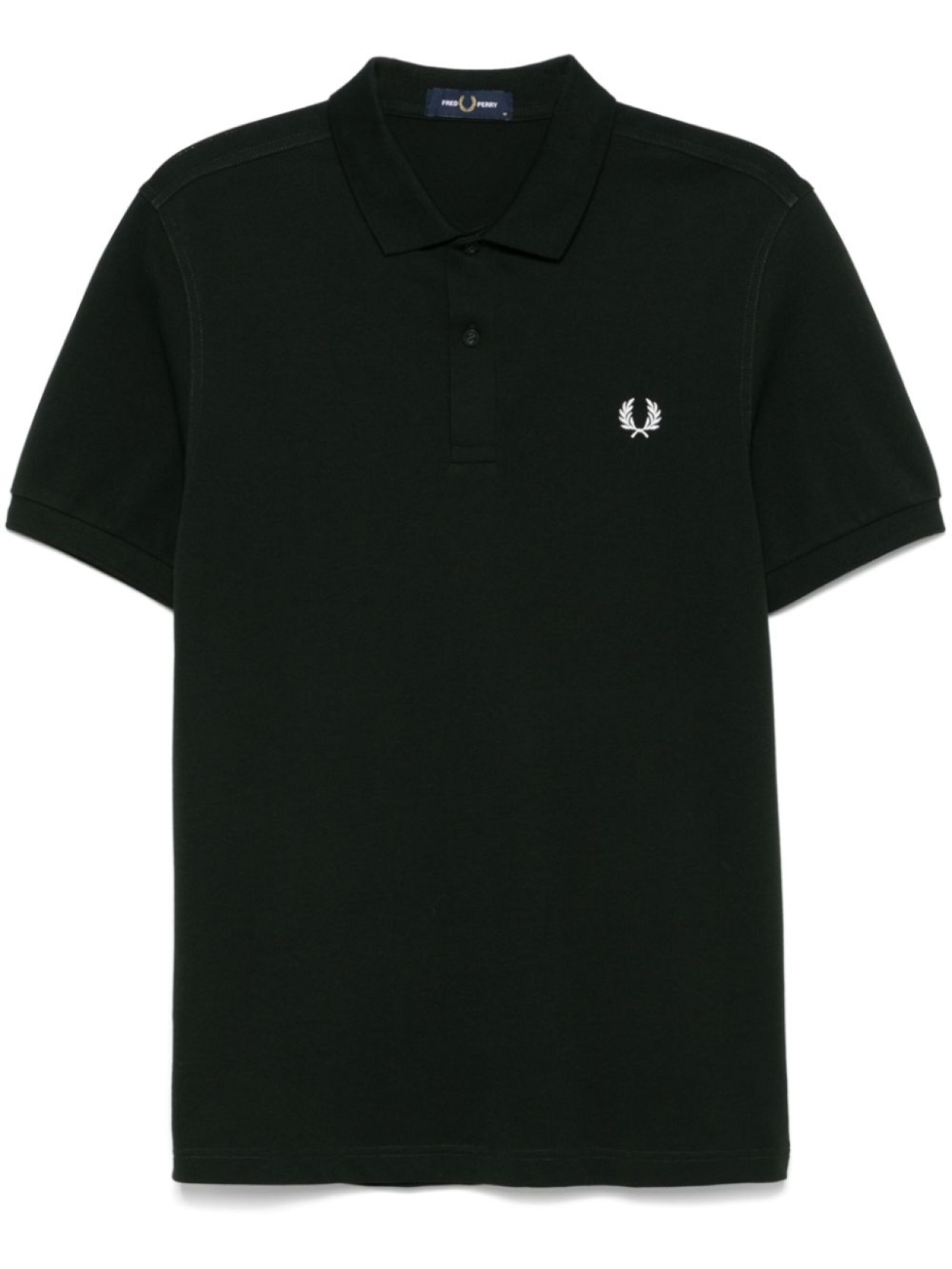 

Рубашка поло с вышитым логотипом Fred Perry, зеленый