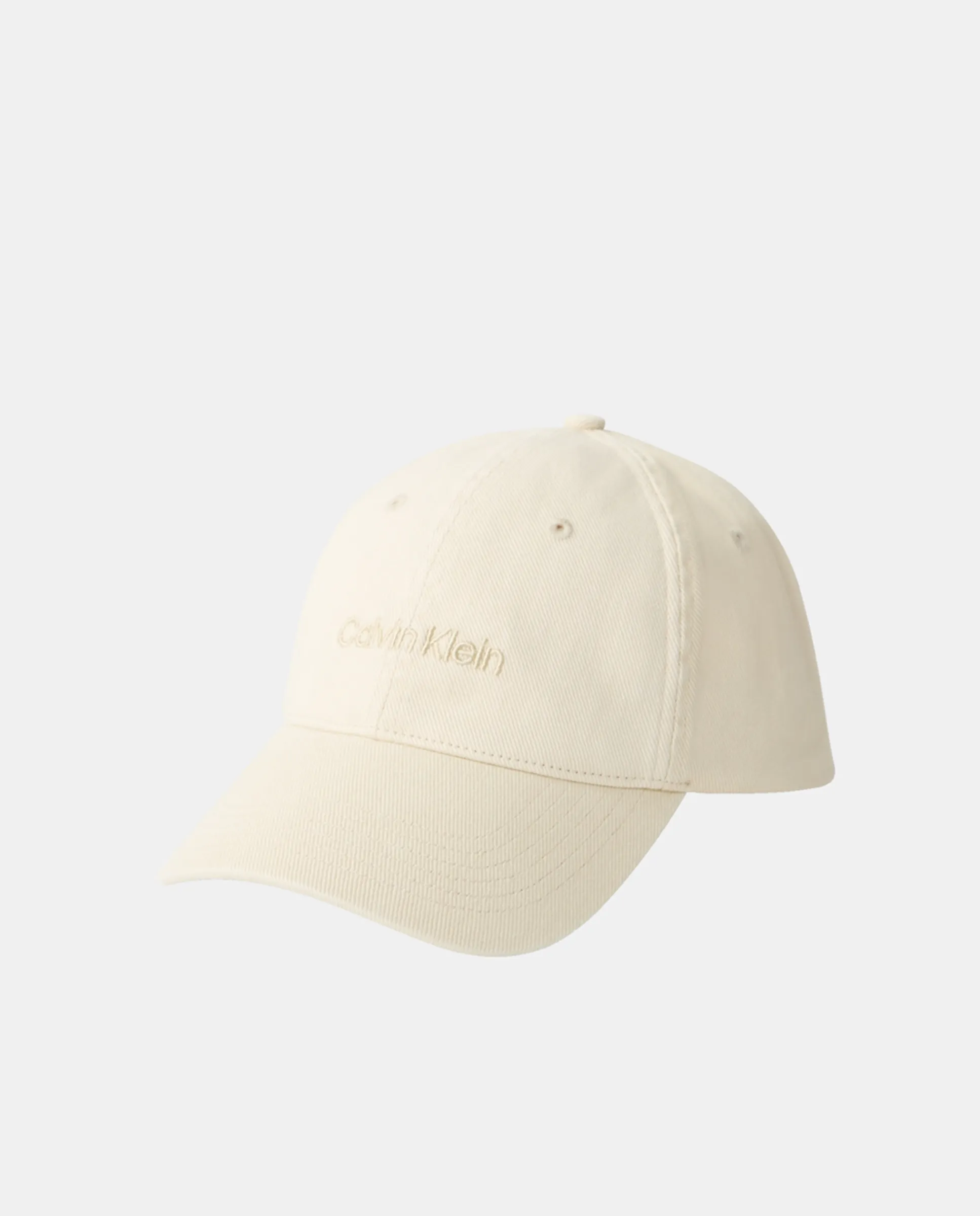 

Кепка с вышитым логотипом Calvin Klein, бежевый