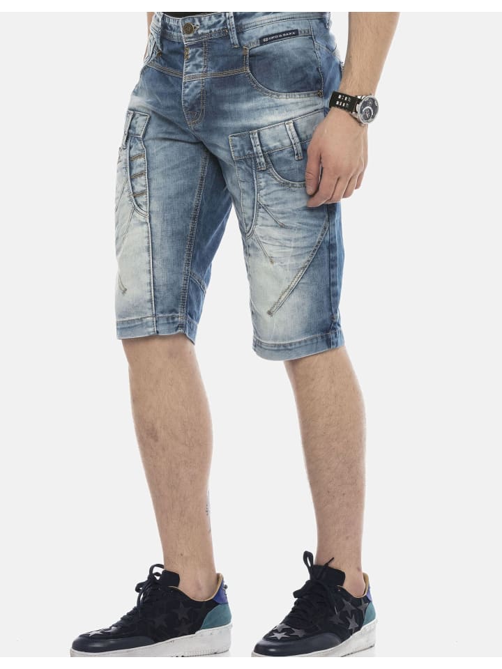 

Cipo & Baxx Бермудские шорты синего цвета