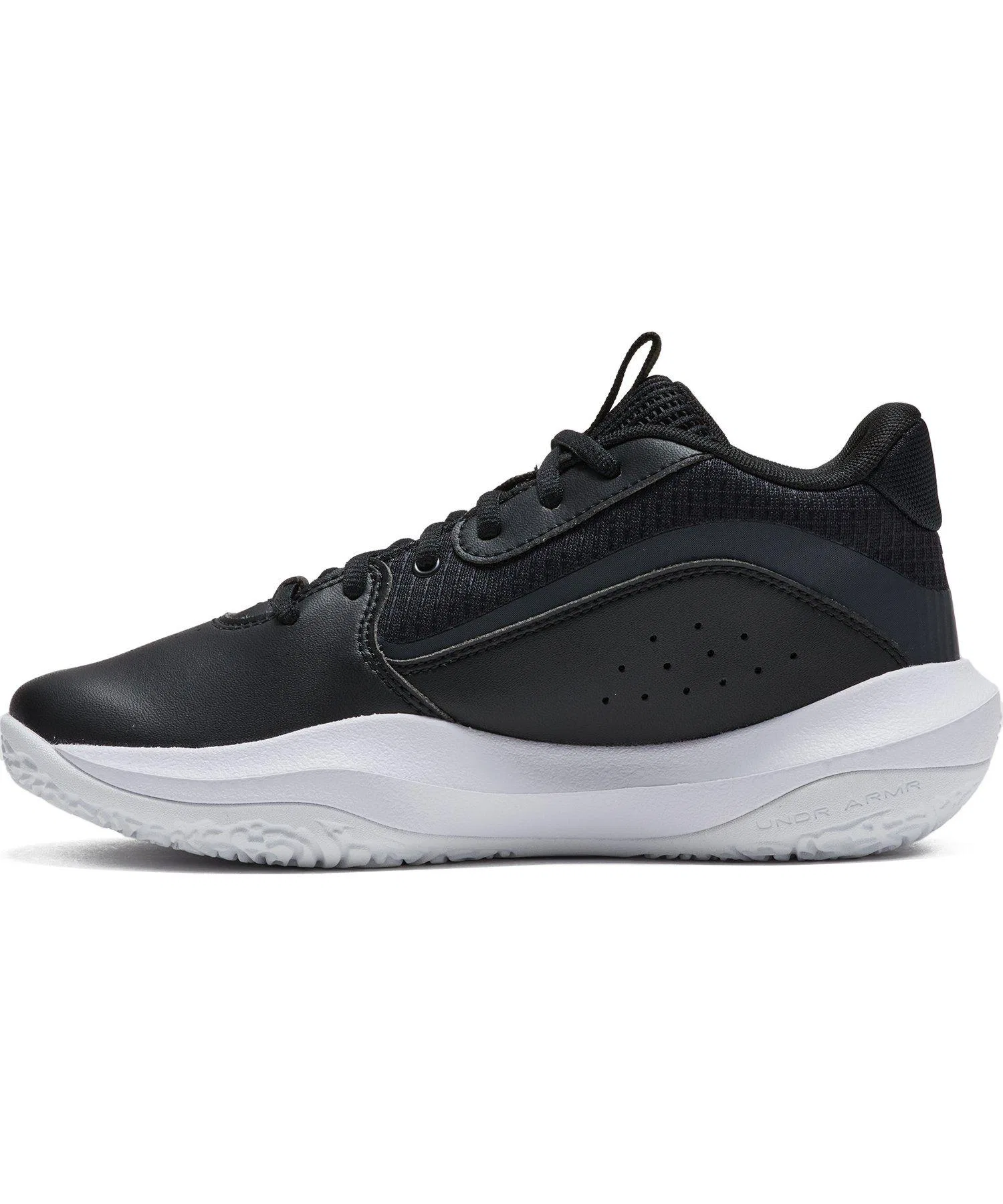 Детские баскетбольные кроссовки UNDER ARMOUR Lockdown 7 чёрные — фото 2