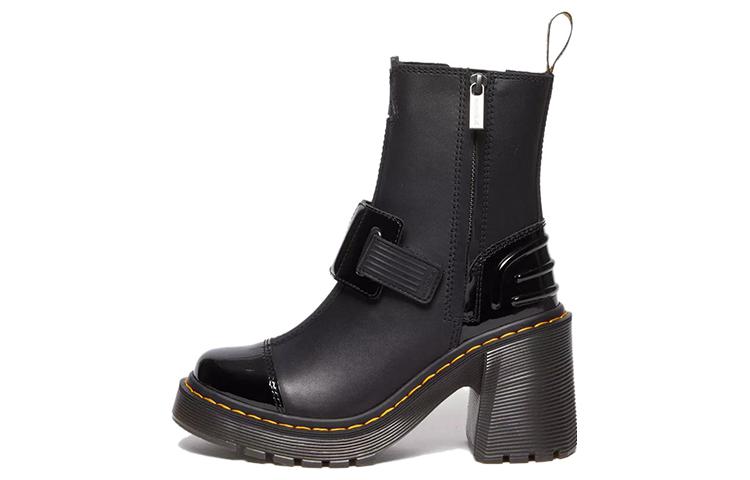 Dr.Martens Женские кожаные ботинки челси Dr. Martens Gaya Alternative на каблуке, черные