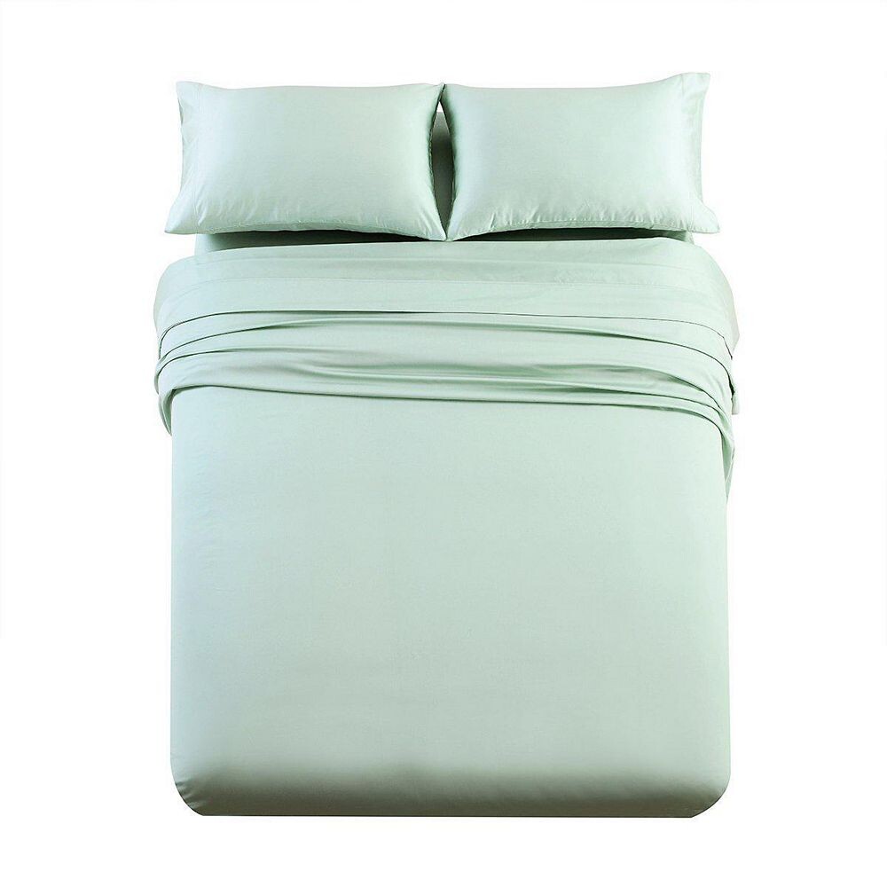 

Комплект постельного белья Flex King (top Split King) — эвкалипт 600TC Tencel Lyocell Egyptian Linens, цвет Sea