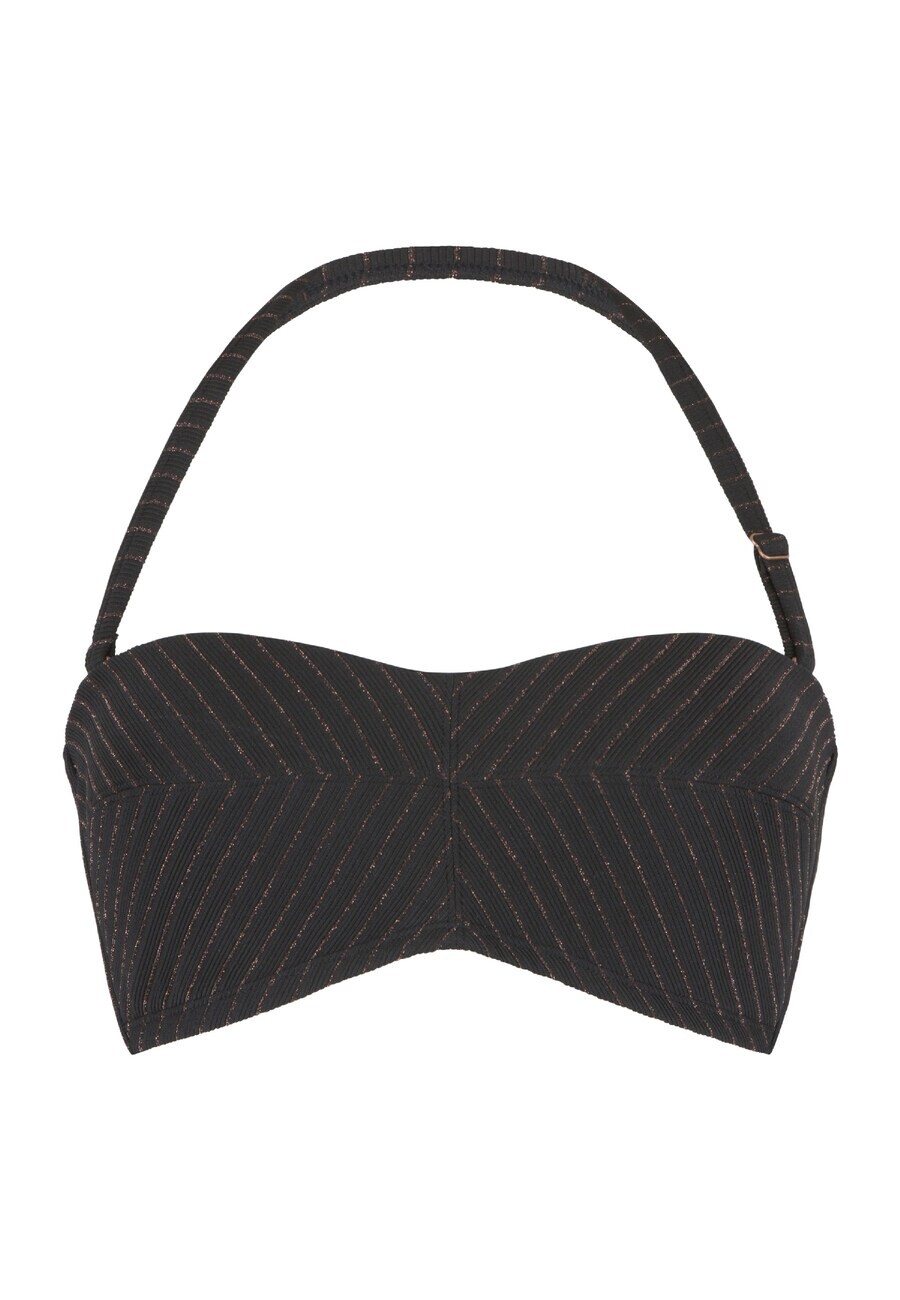 

Верх бикини на косточках LingaDore Bandeau Bikini Top, черный
