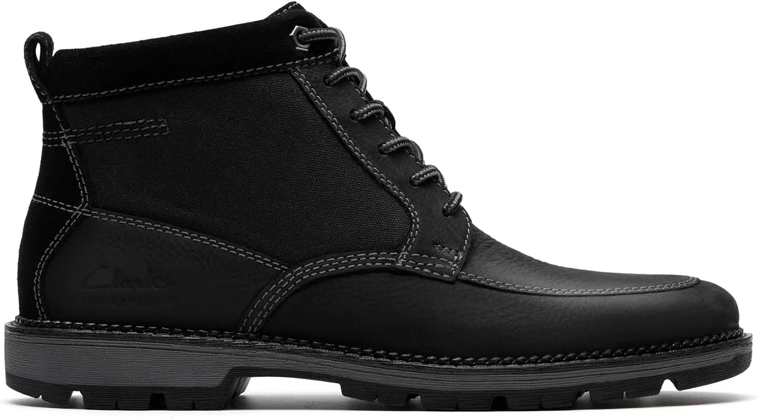 Мужские ботинки Clarks Maplewalk Rise, черный — фото 2