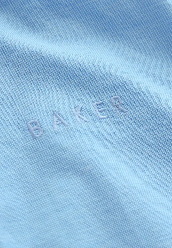 Рубашка-Оксфорд с коротким рукавом стандартного кроя Baker By Ted Baker, Blue — фото 4