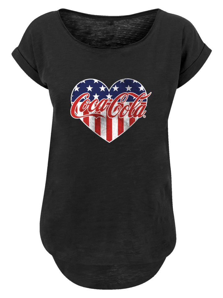 

Длинная футболка Coca Cola Americana черного цвета F4NT4STIC, Черный, Длинная футболка Coca Cola Americana черного цвета F4NT4STIC